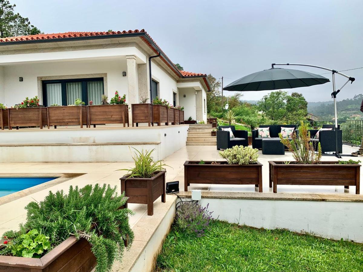 Casa Valfonte - Moradia Com Piscina Villa Gondar E Orbacem Exteriör bild